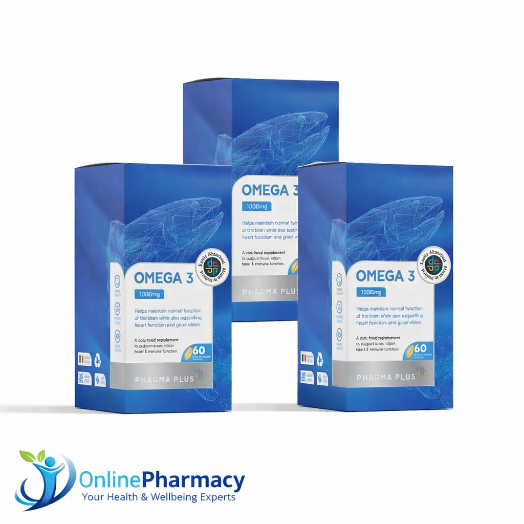 Pharma Plus Omega 3 1000mg Bundle - 3 Month Supply