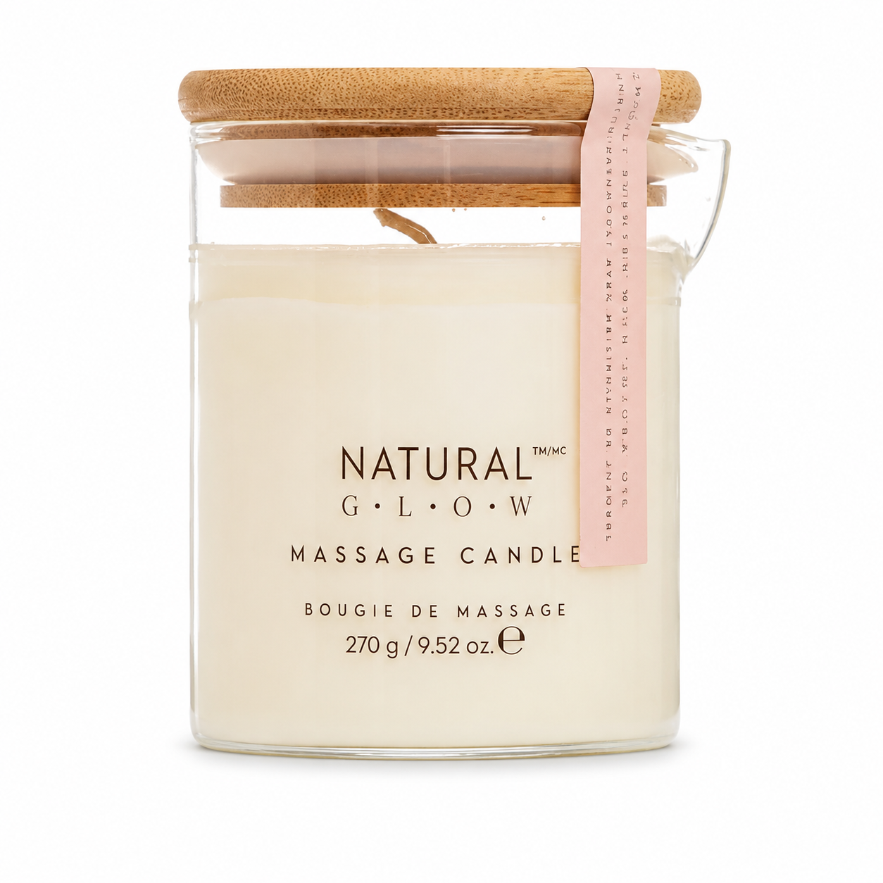 Natural Glow Massage Candle