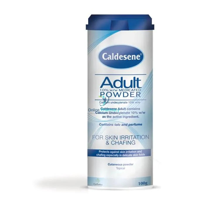 Caldesene Medicated Powder For Adults - 100g - OnlinePharmacy