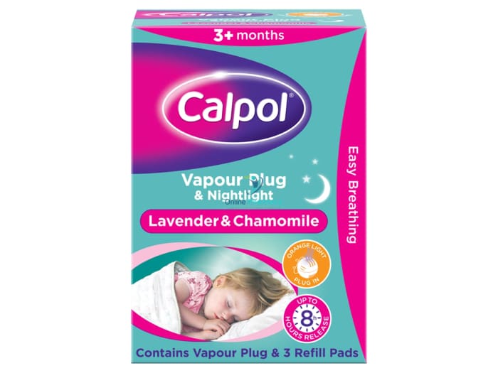 Calpol Vapour Plug And Nightlight Cold & Flu