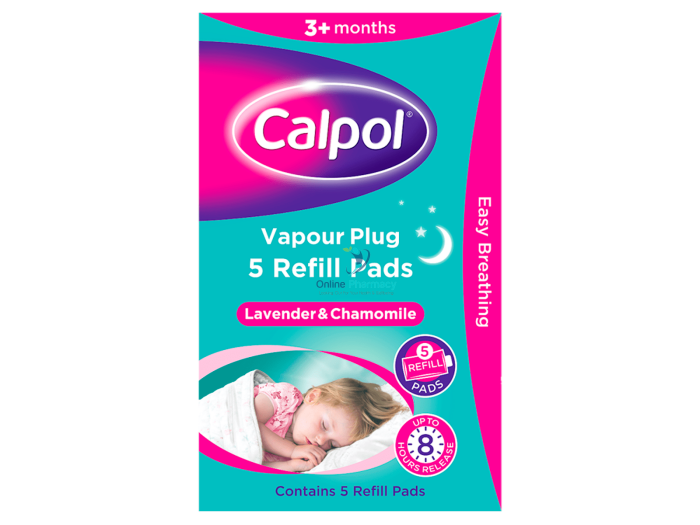 Calpol Vapour Plug Refill Pads - 5/10 Pack - OnlinePharmacy