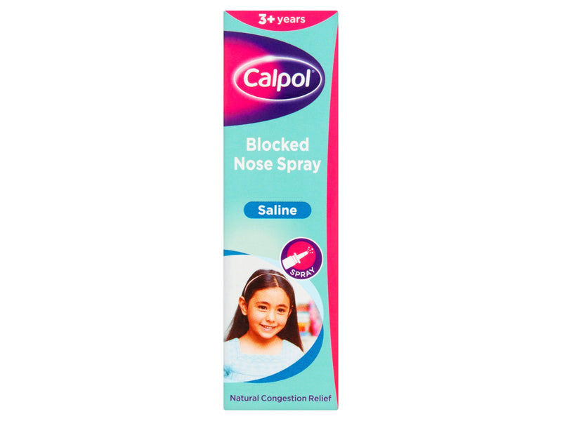 Calpol Blocked Nose Saline Spray 3+ years - 15ml