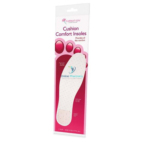 Carnation Cushion Comfort Insoles - OnlinePharmacy