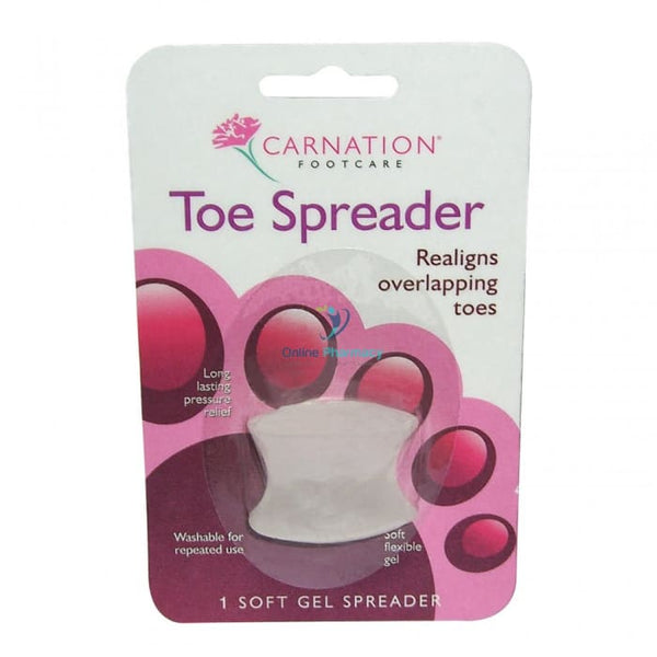 Carnation Gel Toe Spreader - 1 Pack - OnlinePharmacy