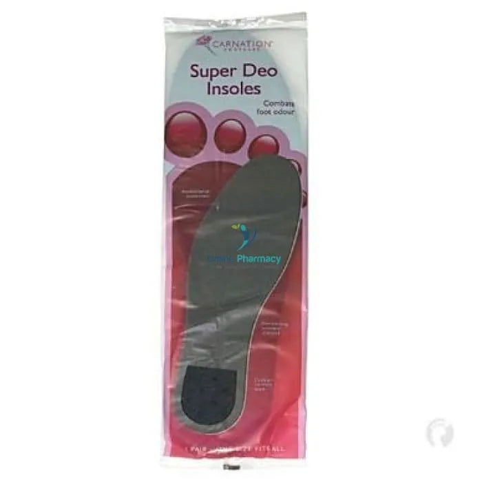 Carnation Super Deodorising Insoles - 1 Pair