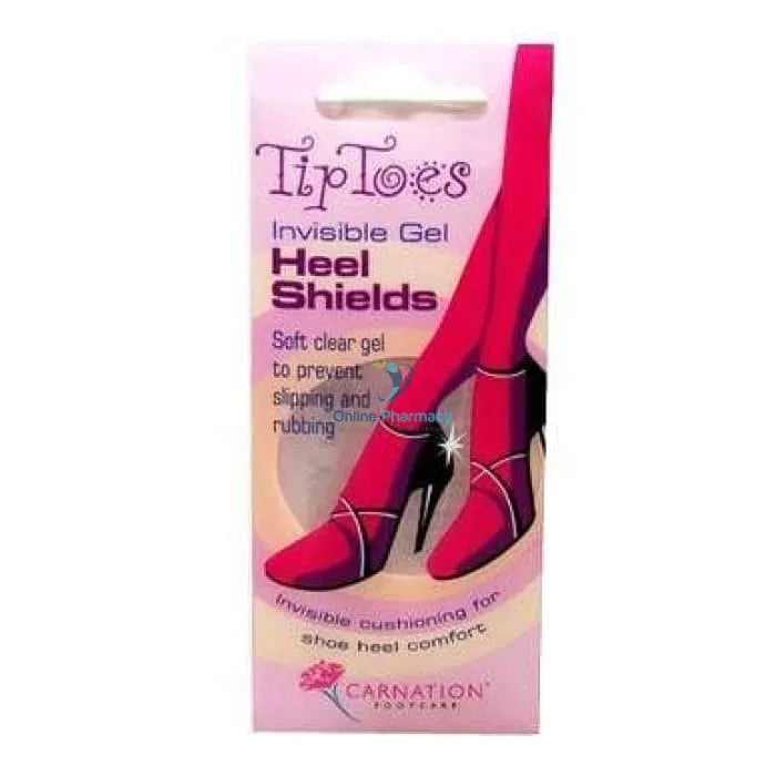 Carnation Tip Toes Heel Sheilds - 1 Pack