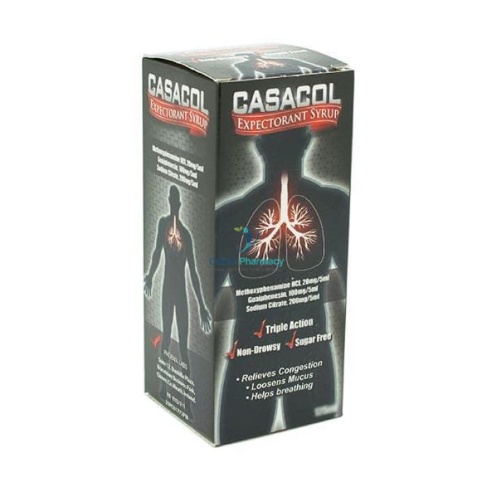 Casacol Expectorant Syrup - 125ml/300ml - OnlinePharmacy