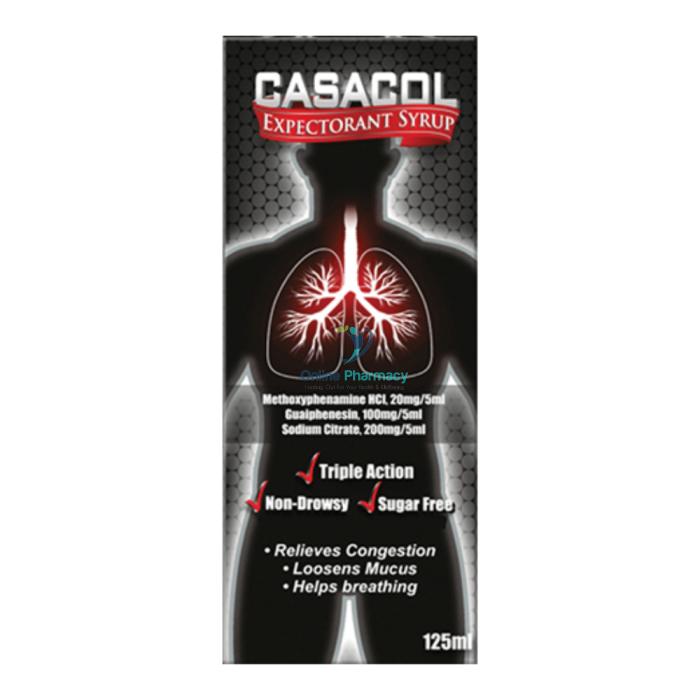 Casacol Expectorant Syrup - 125ml/300ml