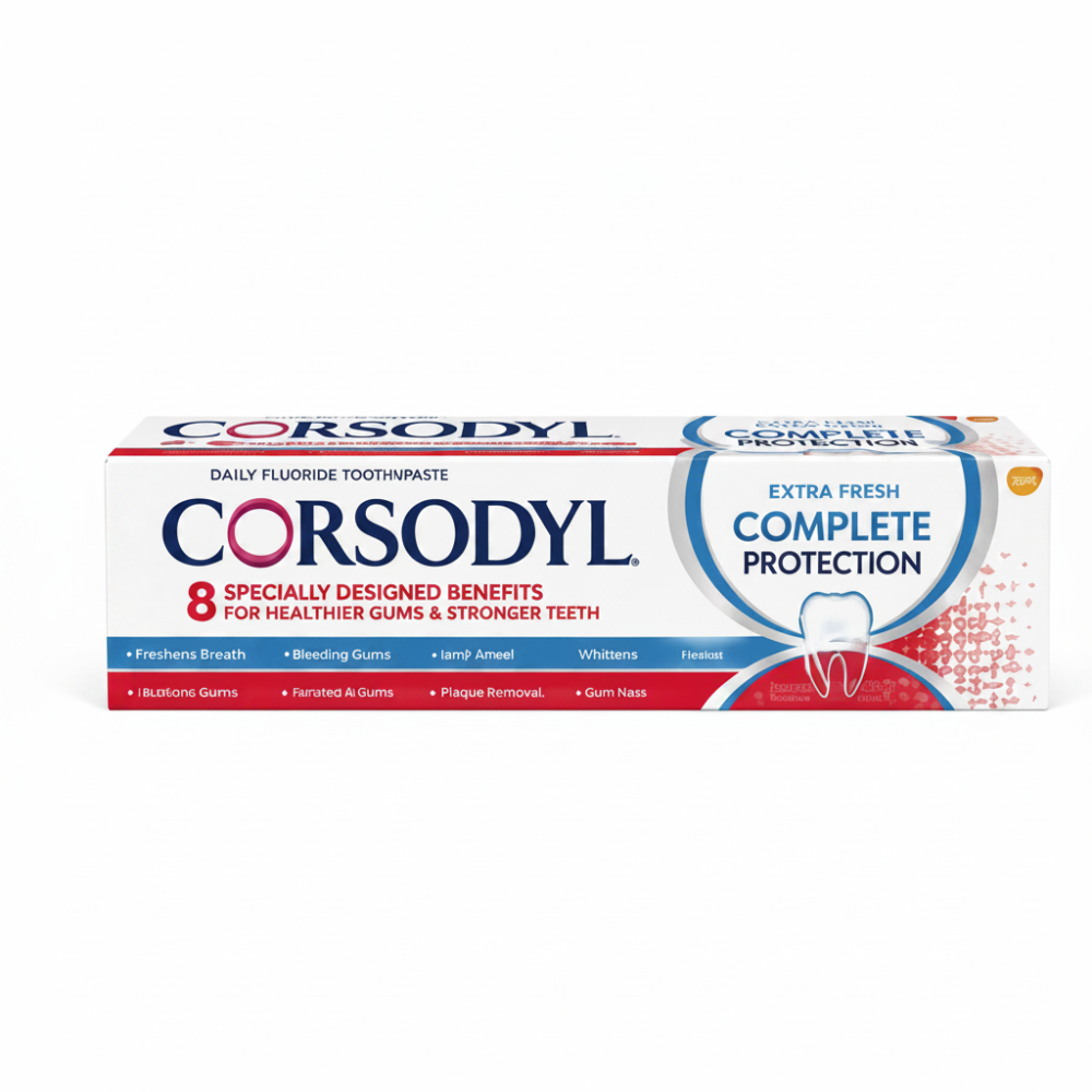 Corsodyl Complete Extra Fresh Toothpaste - 75ml