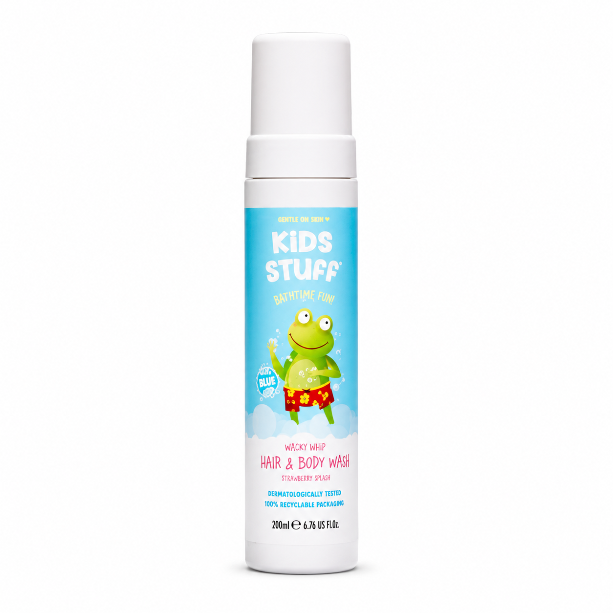Kids Stuff Wacky Whip Hair & Body Wash Blue - 200ml