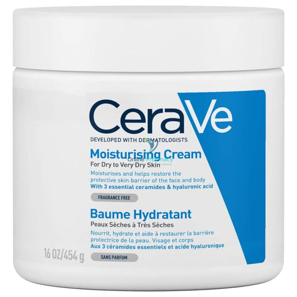 CeraVe Moisturising Cream - 454g - OnlinePharmacy
