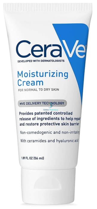 CeraVe Moisturising Cream - 50ml - OnlinePharmacy
