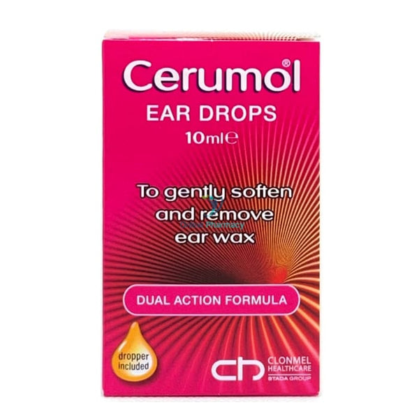 Cerumol Ear Drops Solution - 10ml - OnlinePharmacy