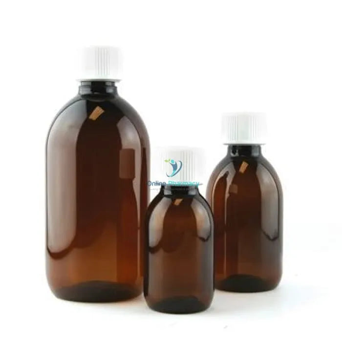 Child Resistant Glass Medicine Bottle  500ml
