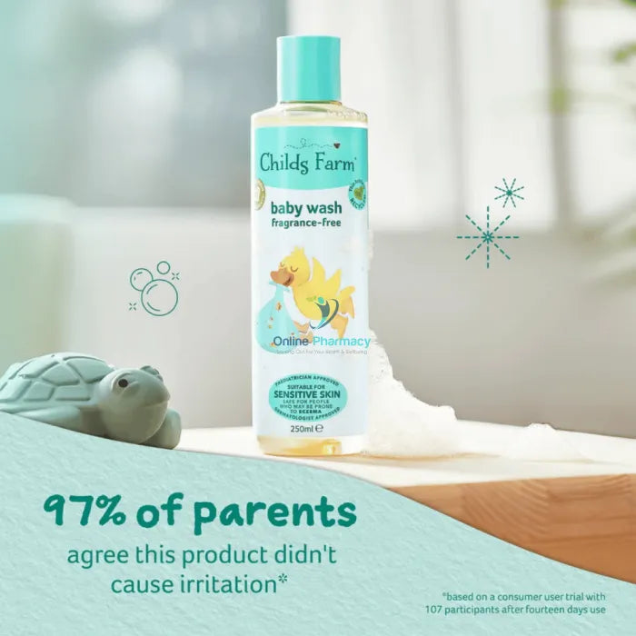 Childs Farm  Baby Wash Fragrance Free 250ml