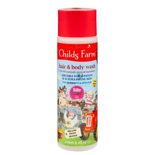 Childs Farm Hair & Body Wash Orange - 250ml - OnlinePharmacy
