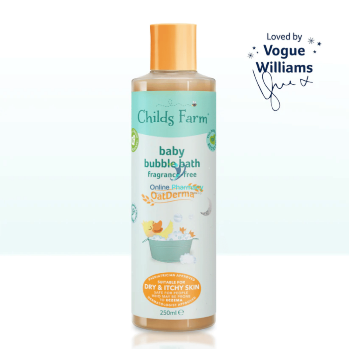 Childs Farm  OatDerm Baby Bubble Bath 250ml