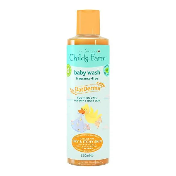 Childs Farm Oatderma Fragrance Free Body Wash  - 250ml