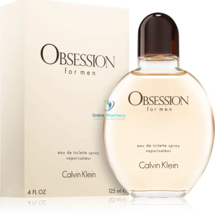 Ck Obsession Mens 125Ml Eau De Toilette Fragrance