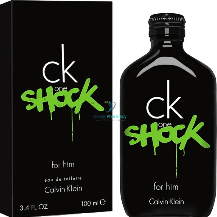 Ck One Shock Mens Eau De Toilette - 100Ml Fragrance