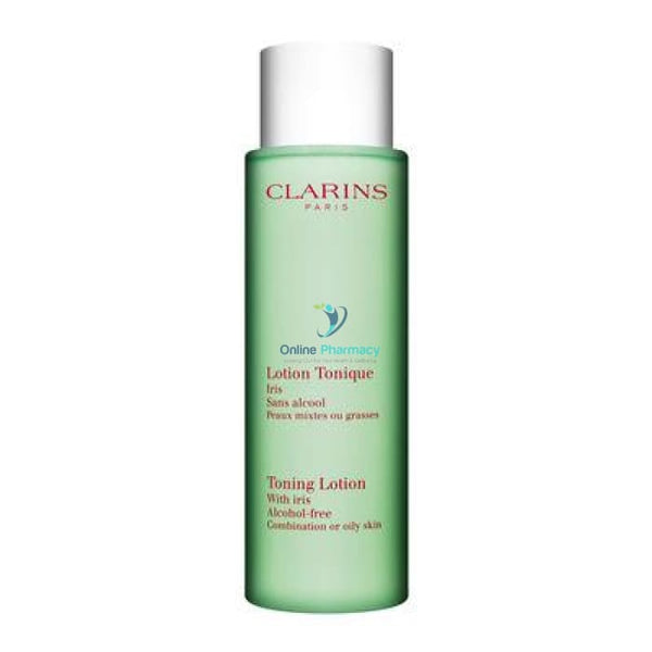 Clarins Toning Lotion with Iris- Sage & Iris To Cleanse Skin & Impurities - OnlinePharmacy
