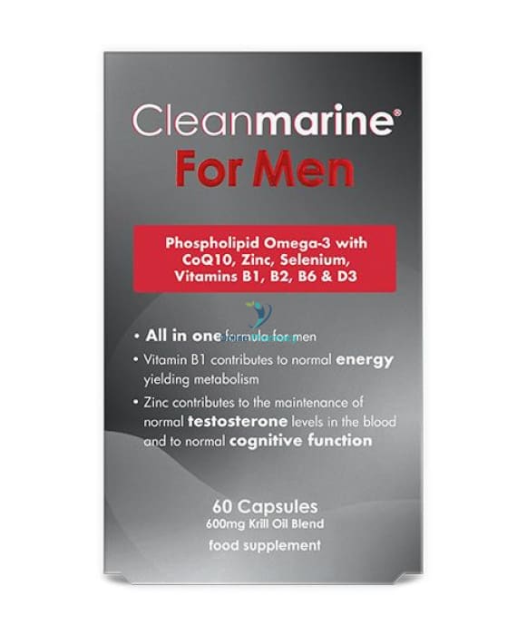 Cleanmarine for Men - 60 Capsules - OnlinePharmacy