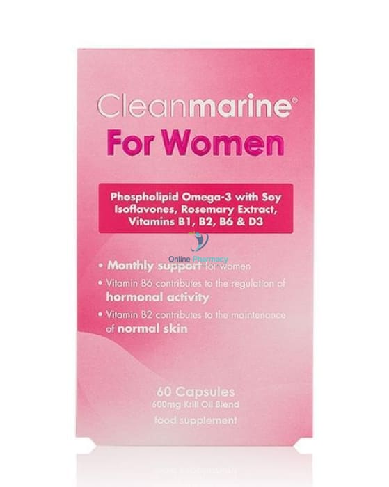 Cleanmarine for Women - 60 Capsules - OnlinePharmacy