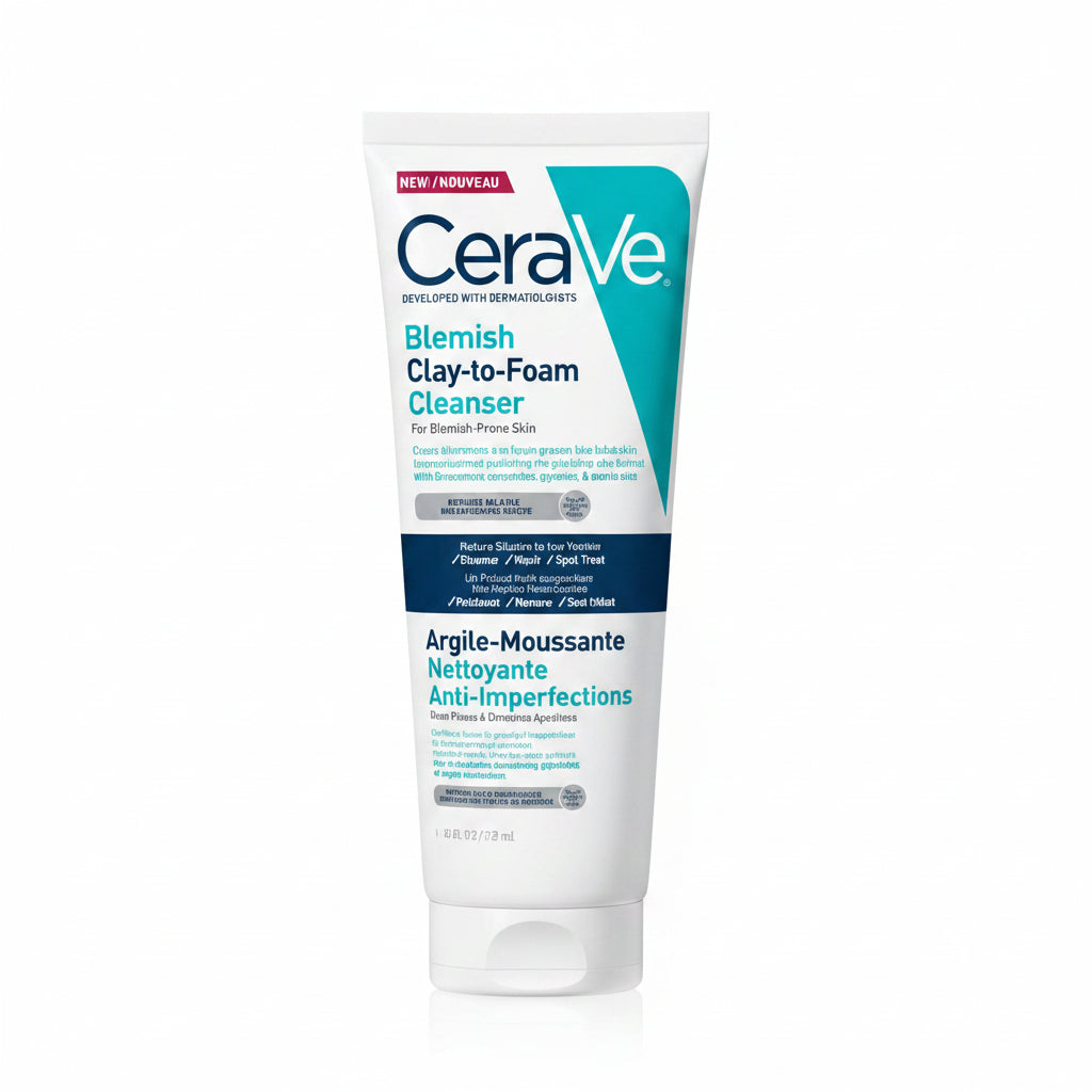 CeraVe Blemish Clay-To-Foam Cleanser - 118 ml
