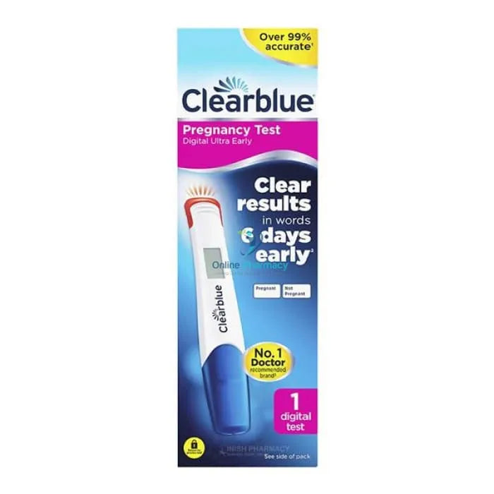 Clearblue Digital Ultra Early Pregnancy Test - 1/2 Pack - OnlinePharmacy