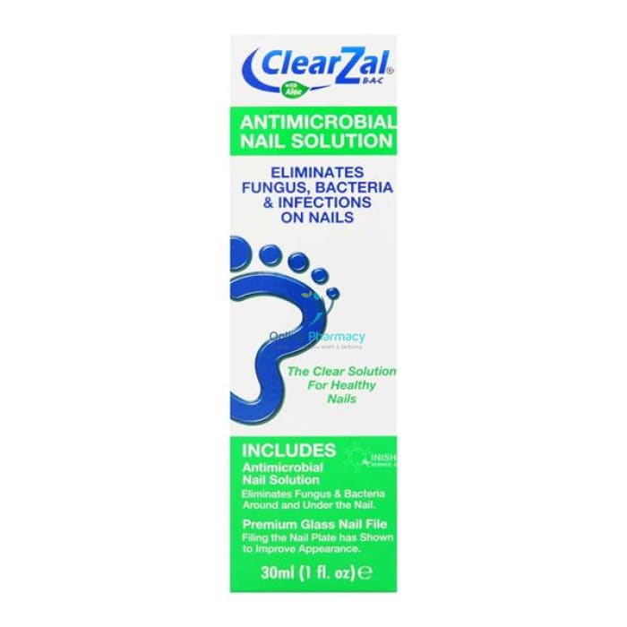 Clearzal Bac Antimicrobial Nail Solution - 30Ml Fungal Infection