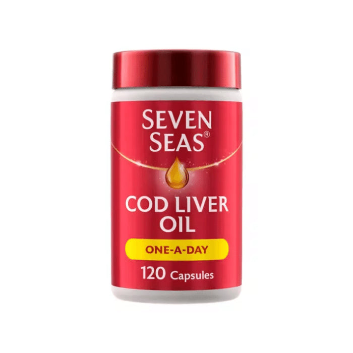Seven Seas Omega-3 Cod Liver Oil High Strength - 60 / 120 Capsules