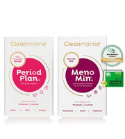 Cleanmarine MenoMin & Period Plan Twin Pack
