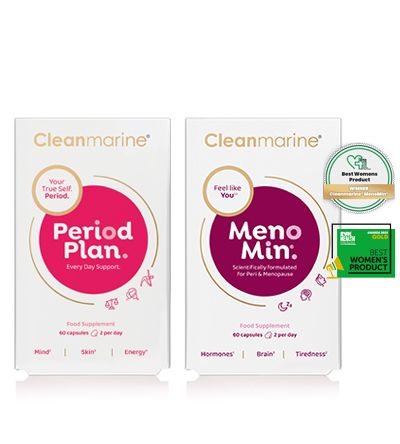 Cleanmarine MenoMin & Period Plan Twin Pack