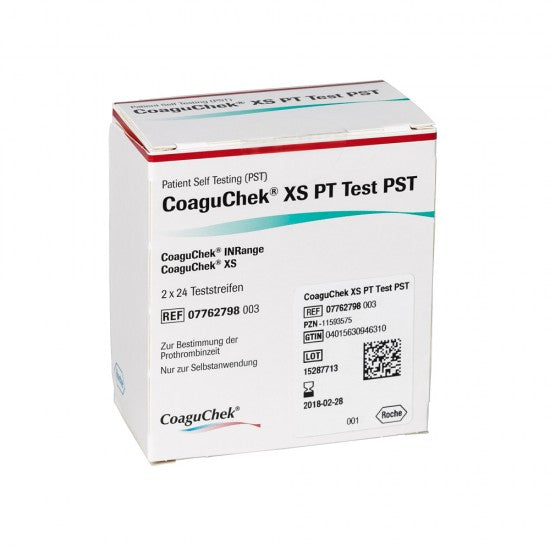 Coaguchek XS PT Test Strips - 48 Pack