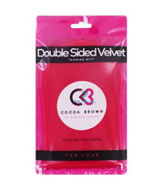 Cocoa Brown Double-Sided Pink Velvet Tanning Mitt - 1 pack - OnlinePharmacy