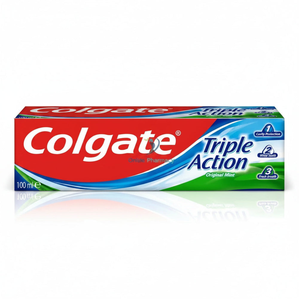 Colgate Triple Action Original Mint - 100ml - OnlinePharmacy