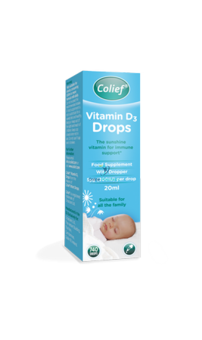 Colief Vitamin D3 Drops 20ml - OnlinePharmacy