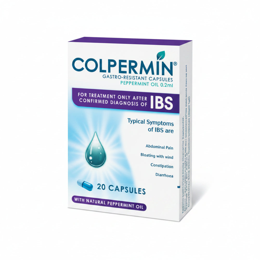 Colpermin Peppermint Oil Capsules - 20 / 100 Pack - OnlinePharmacy