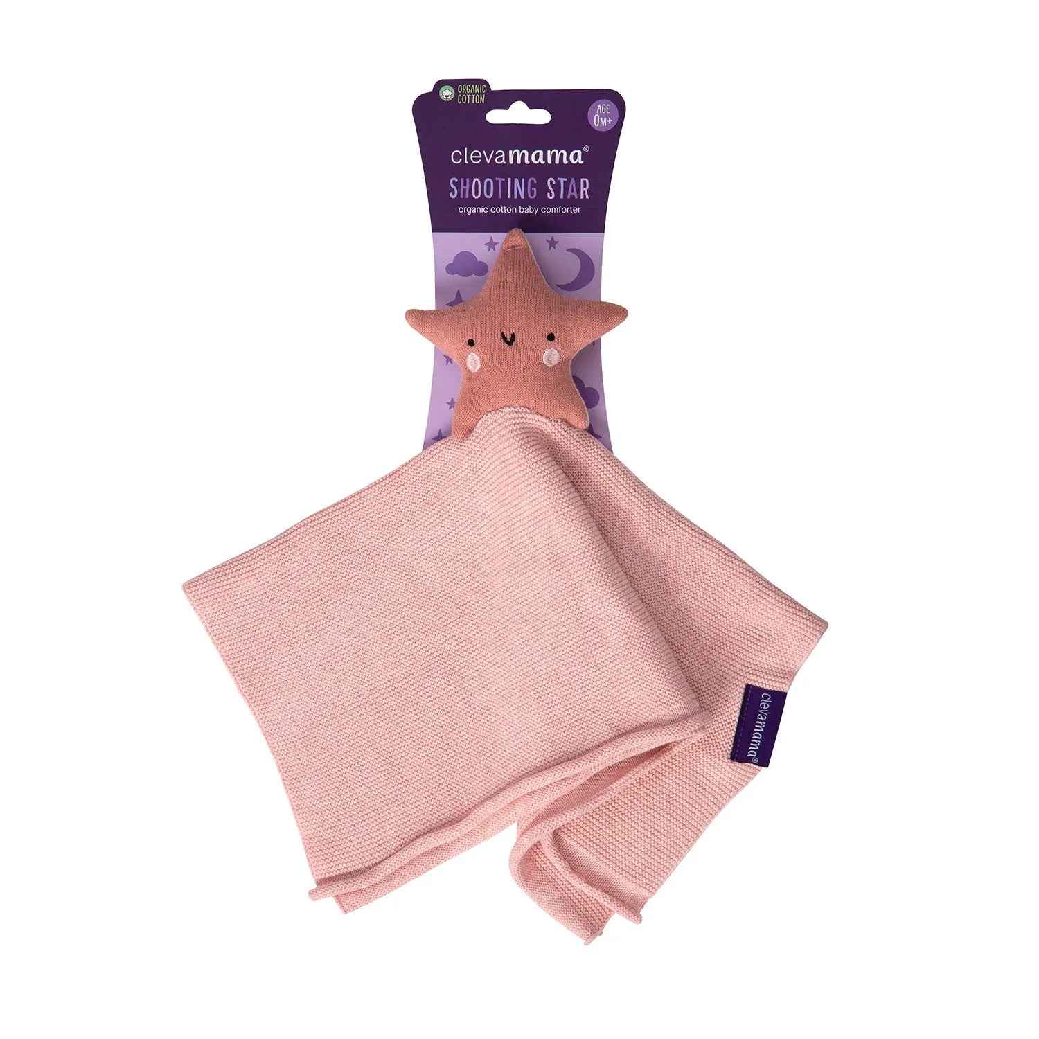 Clevamama Shooting Star Comforter Organic Cotton Knit