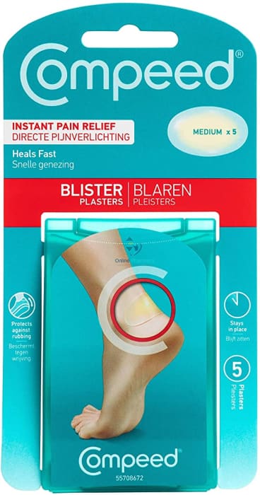 Compeed Blister Relief Plasters Medium - 5/10 Pack - OnlinePharmacy