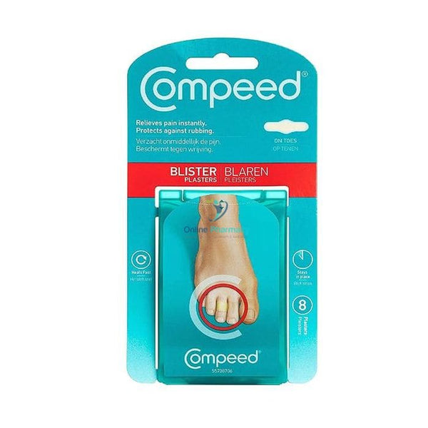 Compeed Blisters On Toes Plasters - 8 Pack - OnlinePharmacy