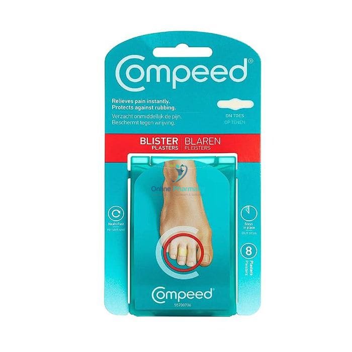 Compeed Blisters On Toes Plasters - 8 Pack