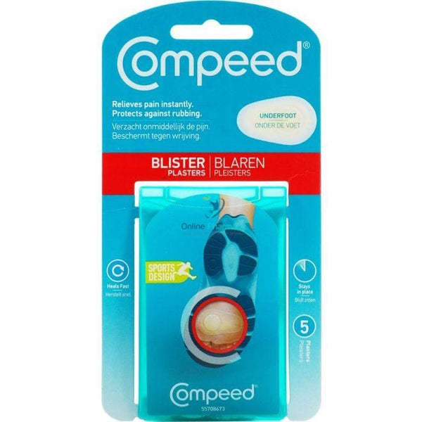 Compeed Blisters Underfoot Plasters - 5 Pack - OnlinePharmacy