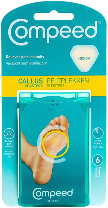Compeed Callus Plasters - 6 Pack - OnlinePharmacy
