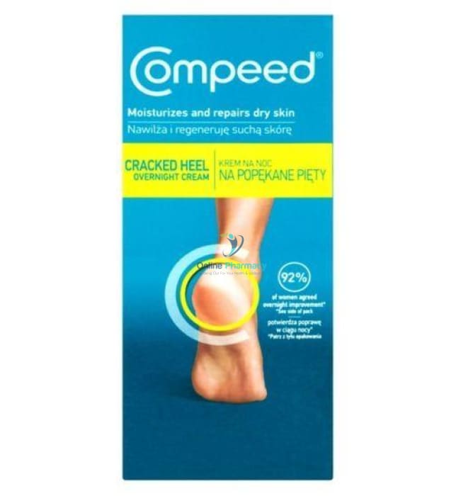 Compeed Overnight Cracked Heel Cream - 75ml - OnlinePharmacy