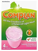 Complan Nutritional Drink Strawberry - 4 x 55g Sachets