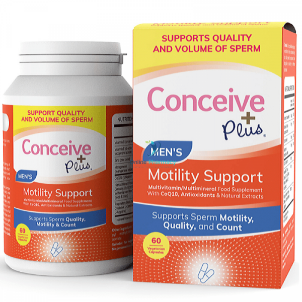 Conceive Plus Men's Motility Support - 60 Capsules - OnlinePharmacy