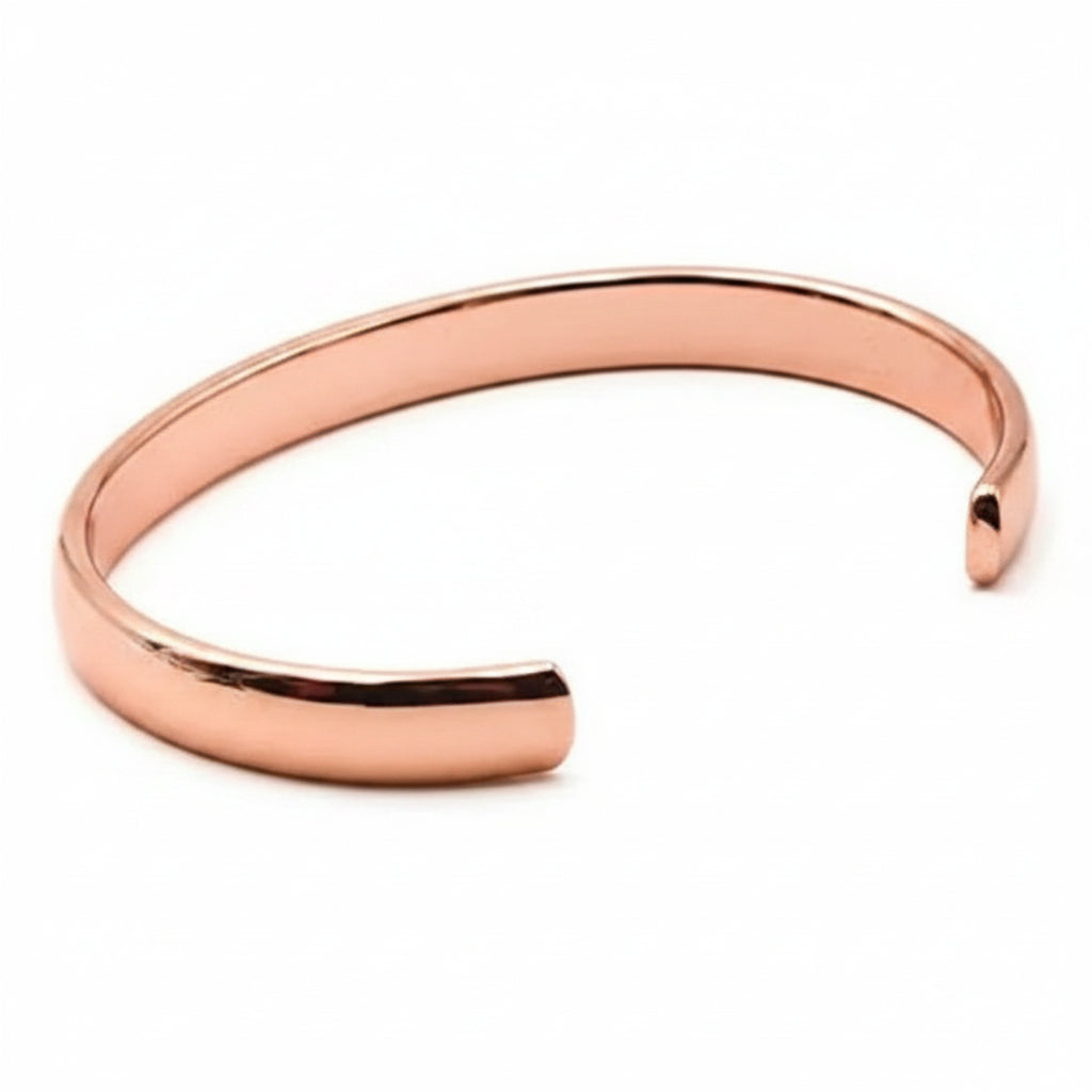 Copper Bangle With 2 Magnets - Plain - OnlinePharmacy
