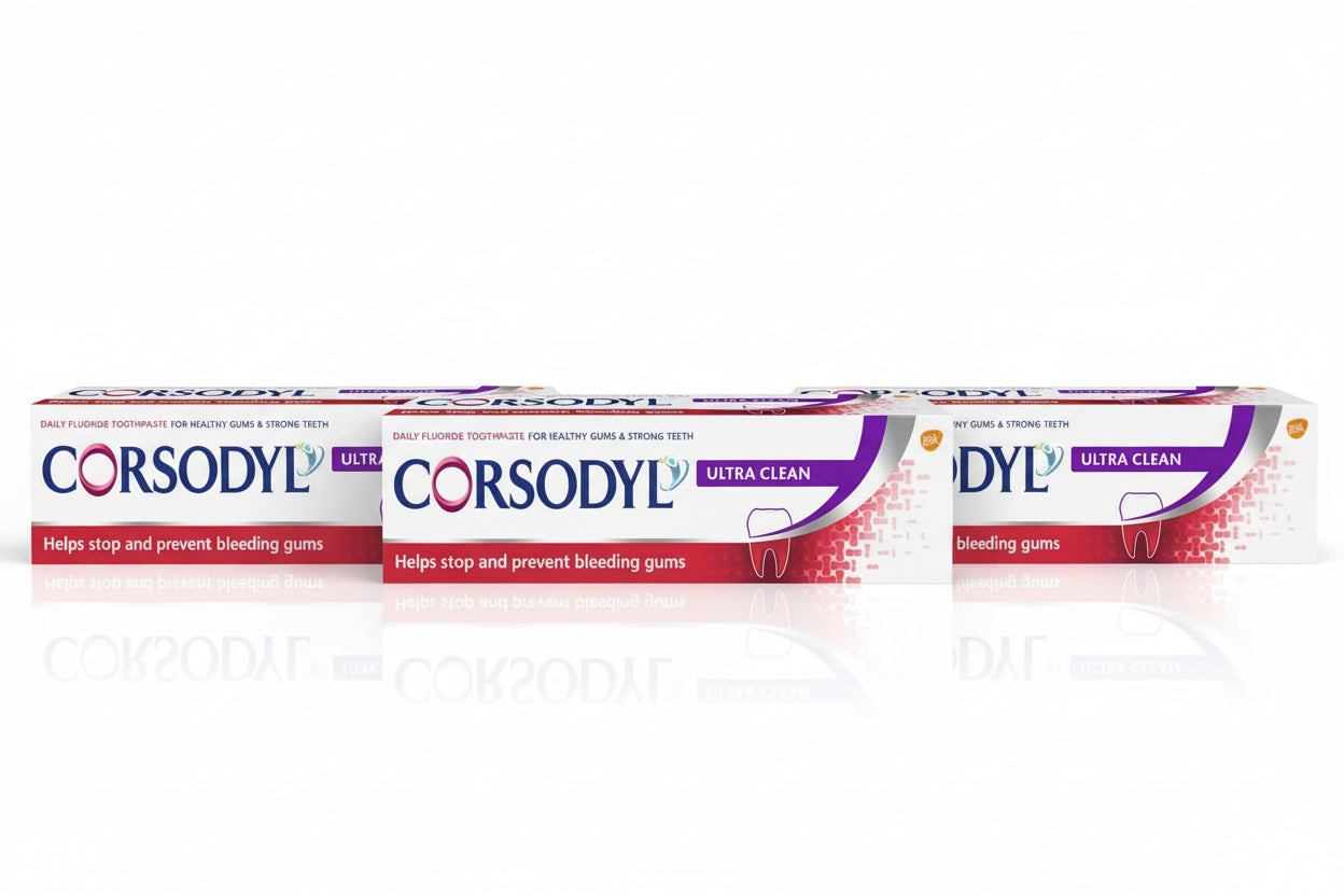 Corsodyl Ultra Clean Toothpaste - 75ml