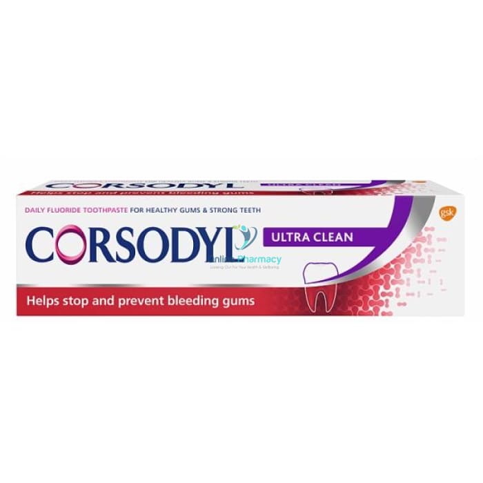 Corsodyl Ultra Clean Toothpaste - 75ml - OnlinePharmacy